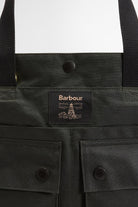 Barbour Field Waxed Tote Bag - Sage/Classic UBA0750_SG91_OS