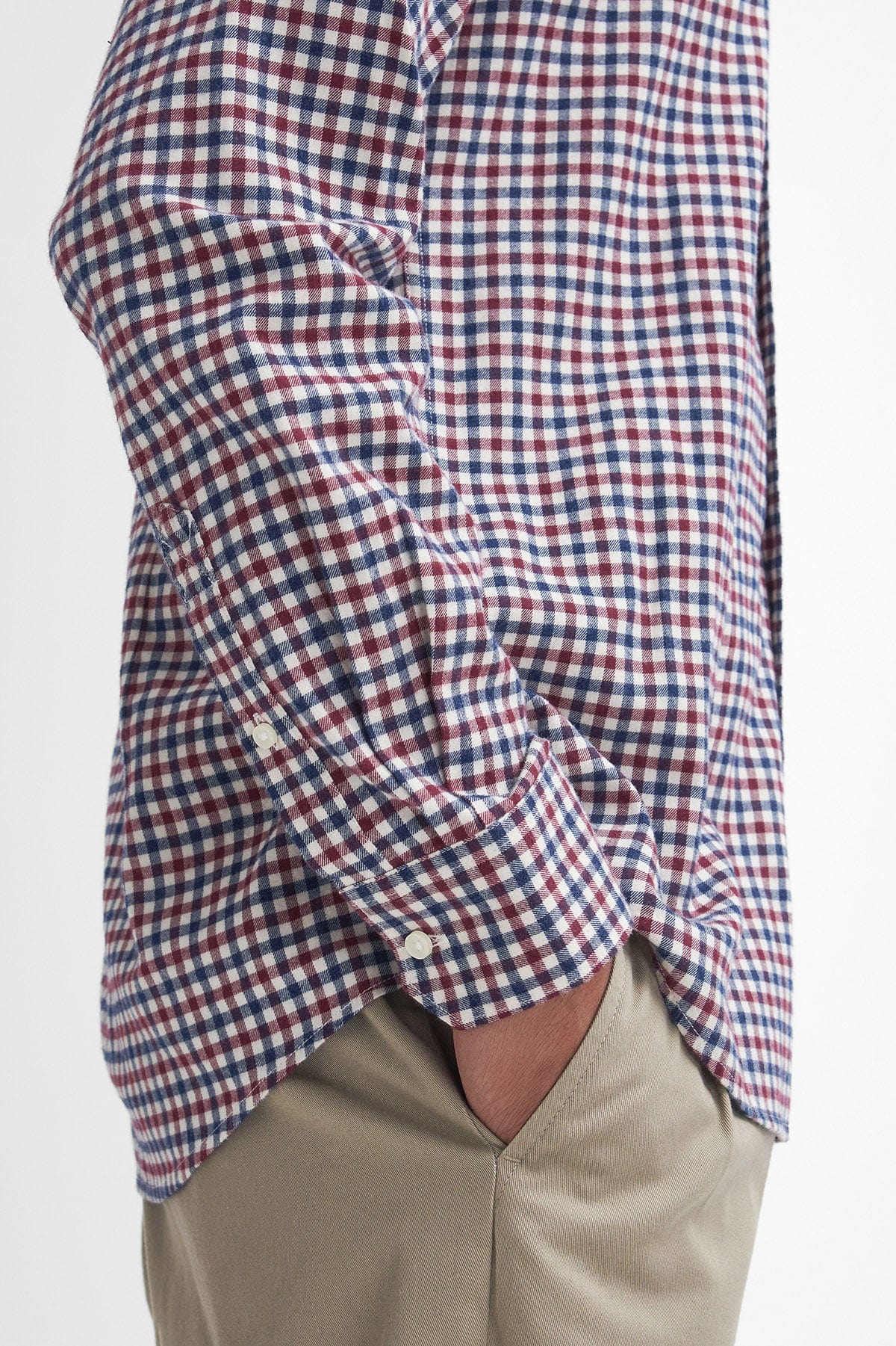 Barbour Finkle Tailored Gingham Shirt - Merlot