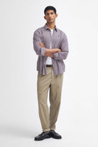 Barbour Finkle Tailored Gingham Shirt - Merlot
