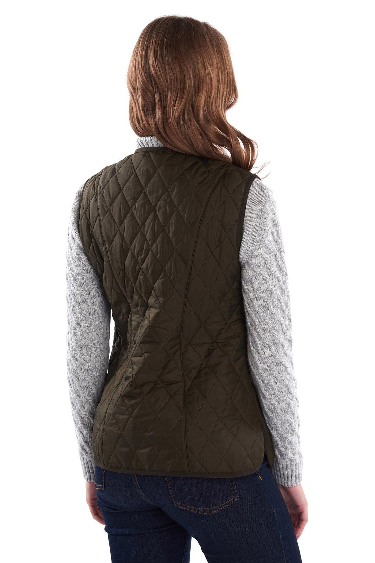 Barbour Fleece Betty Liner - Dark Olive