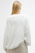 Barbour Gabby Knit Jumper - Cloud