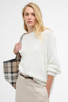 Barbour Gabby Knit Jumper - Cloud