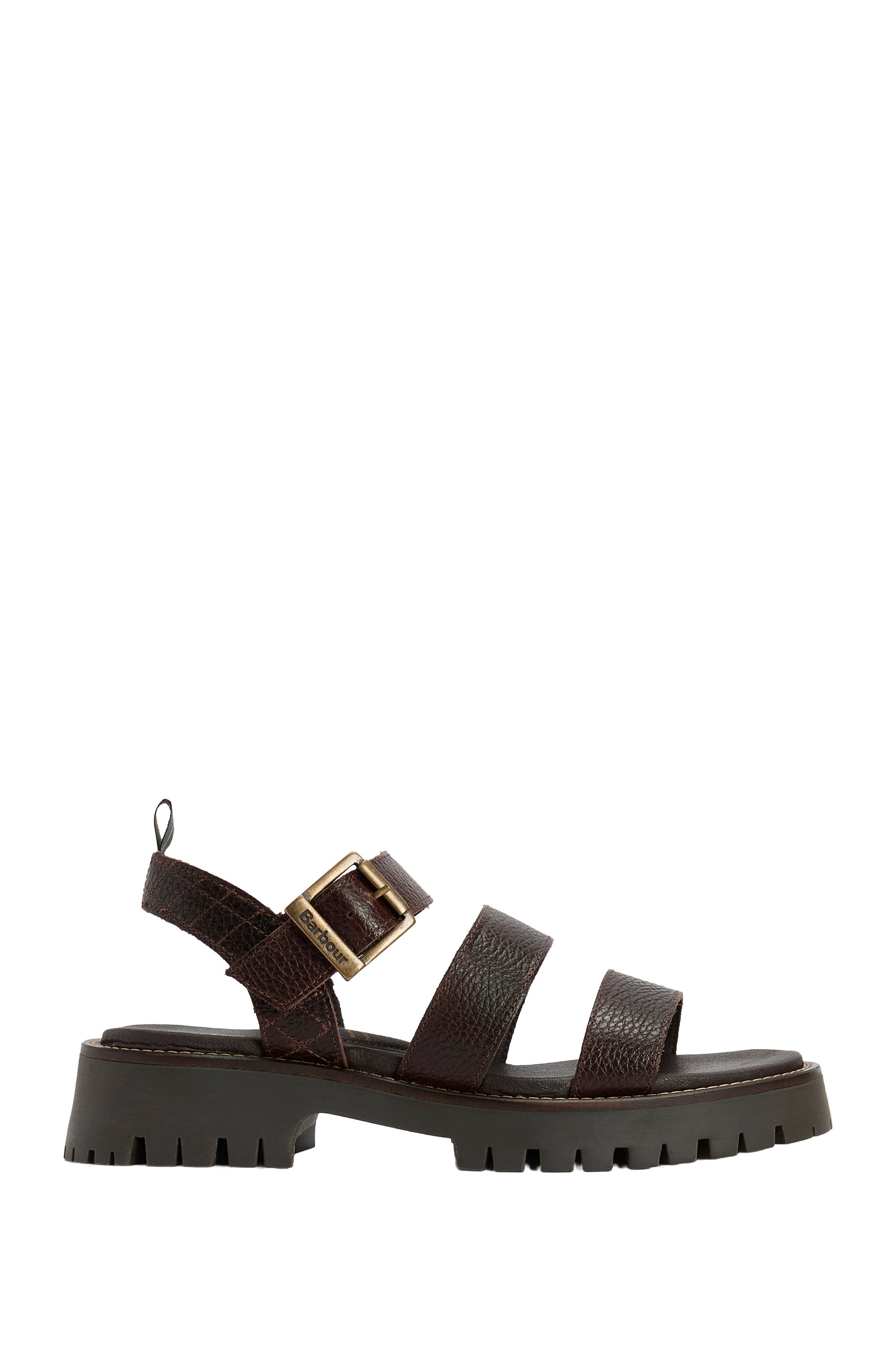 Barbour Gabby Sandal - Dark Brown