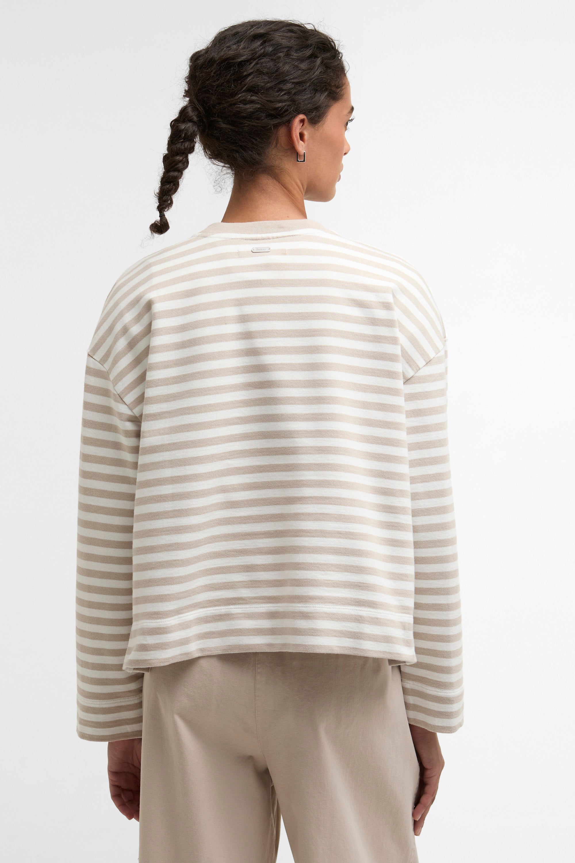 Barbour Gabby Sweatshirt - Mist Stripe