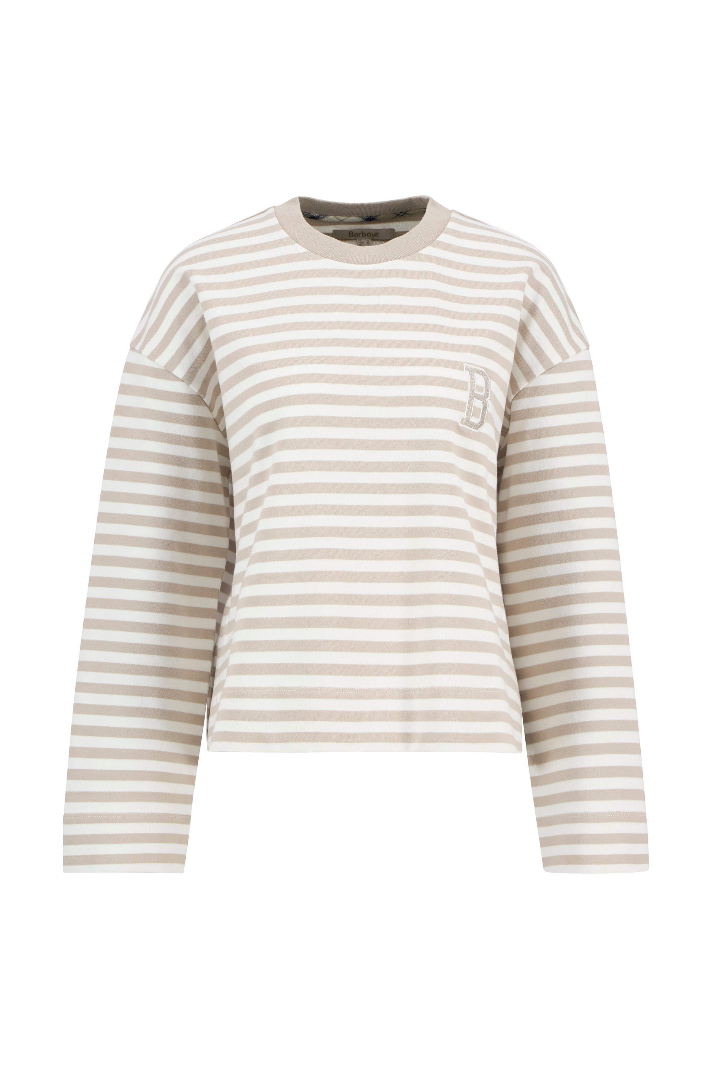 Barbour Gabby Sweatshirt - Mist Stripe