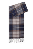 Barbour Gallingdale Tartan Scarf - Grey Midnight Tartan USC0300_TN38_OS