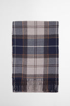 Barbour Gallingdale Tartan Scarf - Grey Midnight Tartan USC0300_TN38_OS