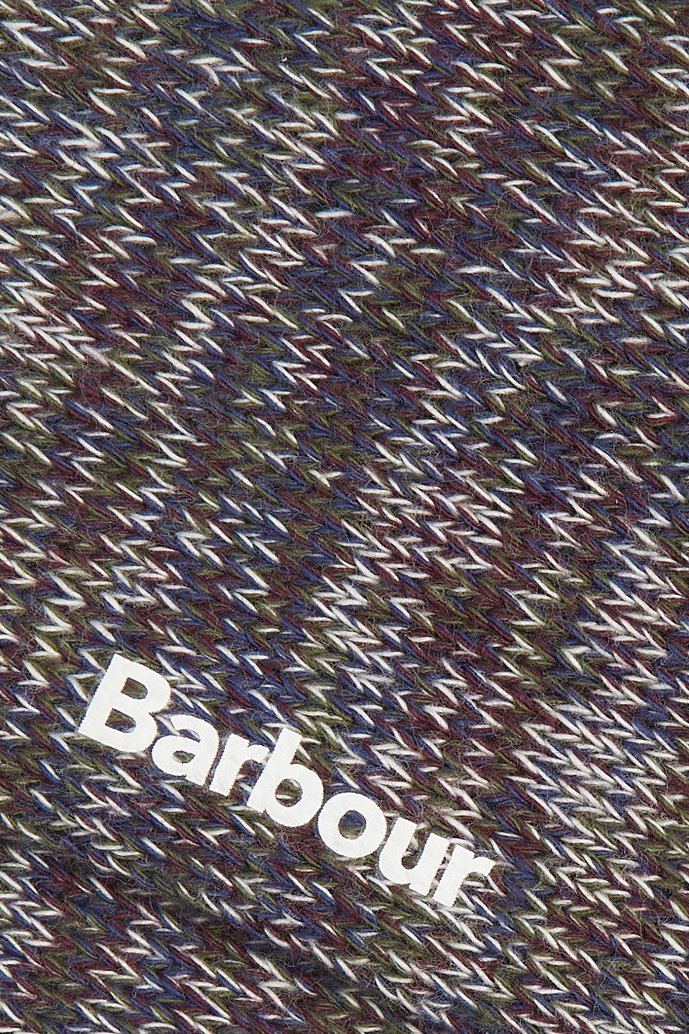 Barbour Glencoe Socks - Burgundy Twist MSO0182_BU31_L