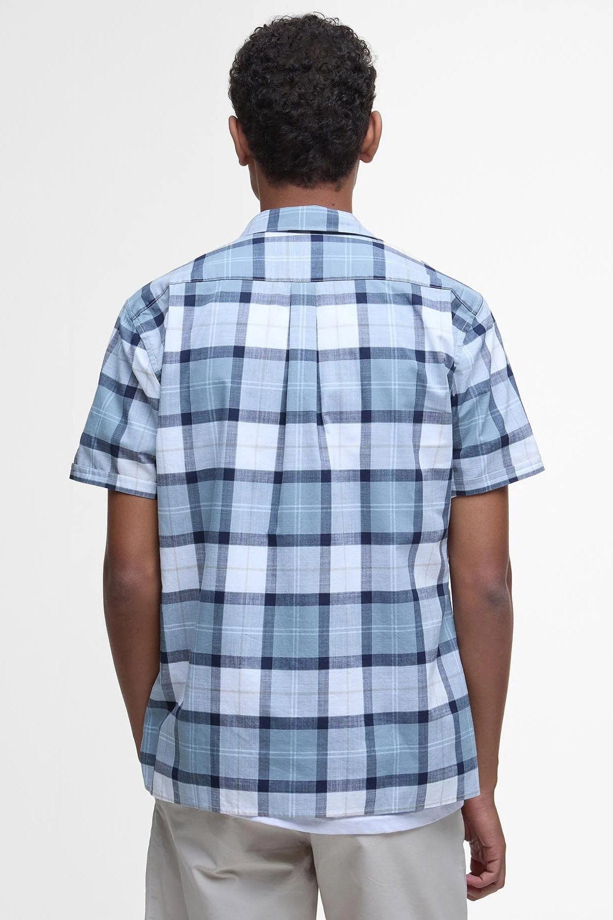 Barbour Gordon Tailored Fit Short Sleeve Shirt - Northshore Tartan