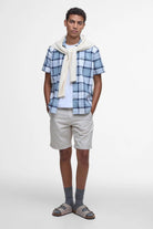 Barbour Gordon Tailored Fit Short Sleeve Shirt - Northshore Tartan