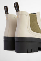 Barbour Halton Wellington Boots - Light Oak/Bleached Olive