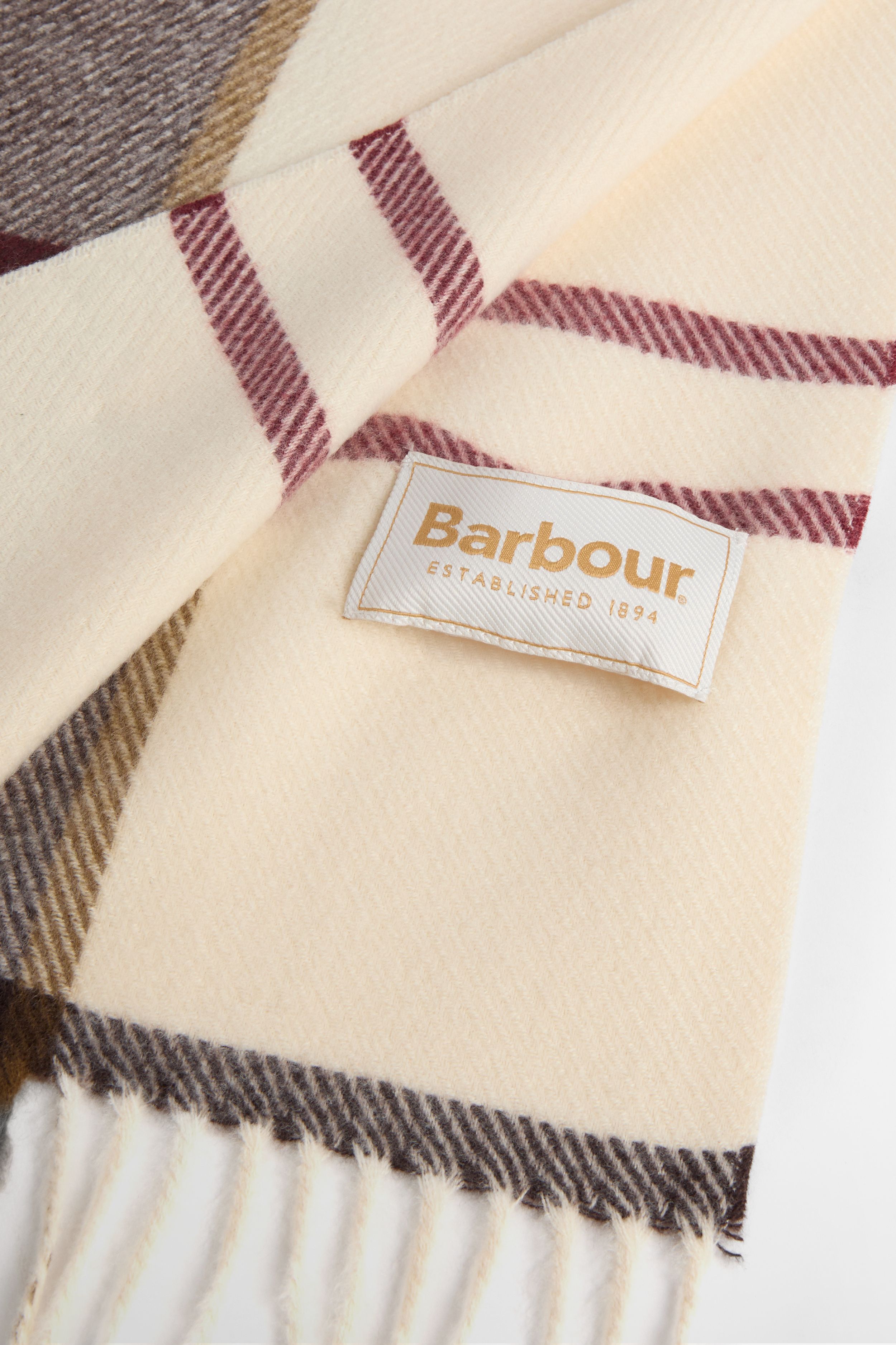 Barbour Harriet Scarf - Light Muted Tartan LSC0494_TN91_OS