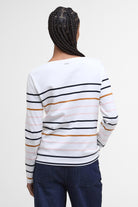 Barbour Hawkins Striped Long Sleeve T-Shirt - Cloud Stripe