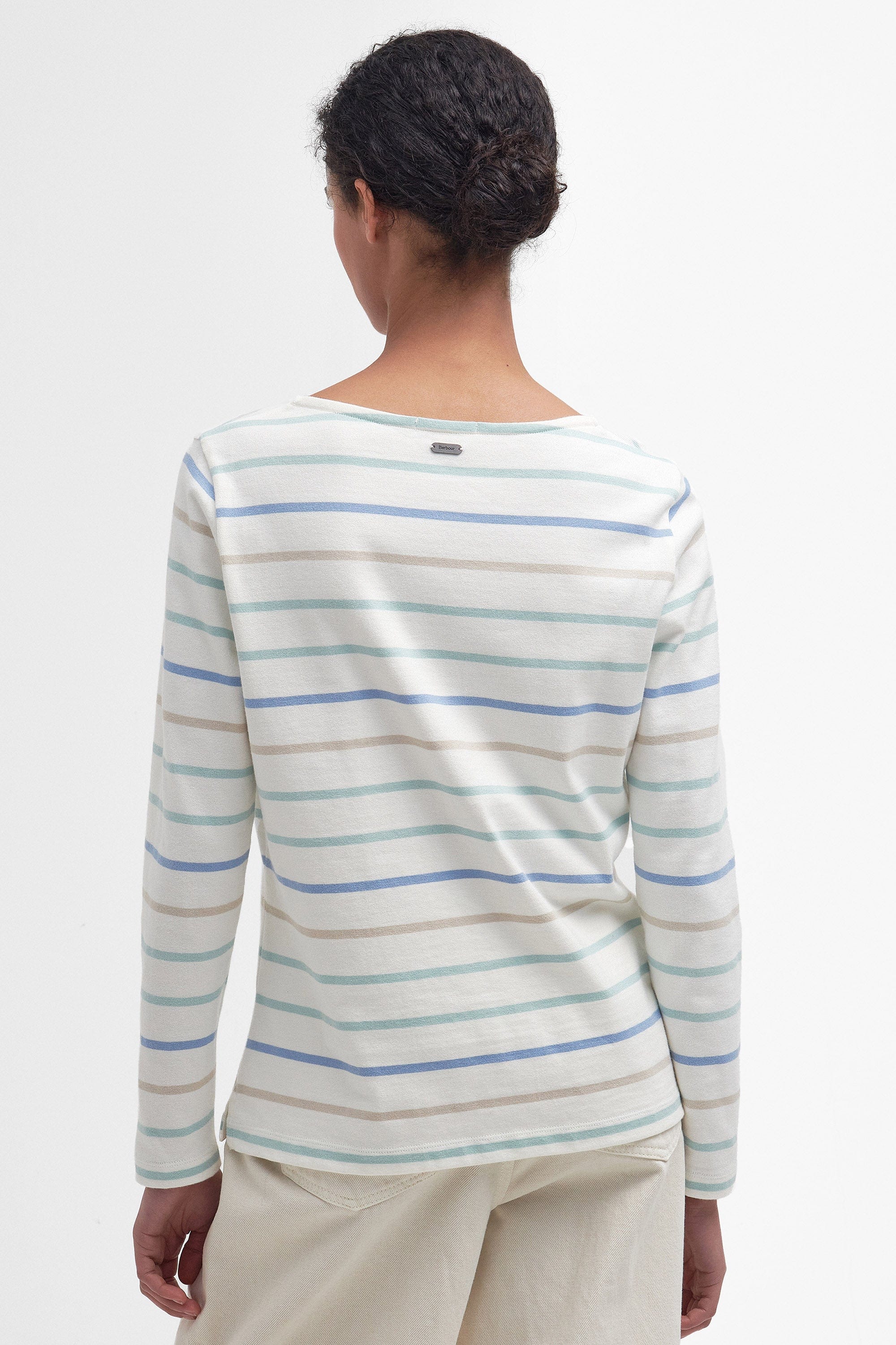 Barbour Hawkins Top - Cloud Stripe