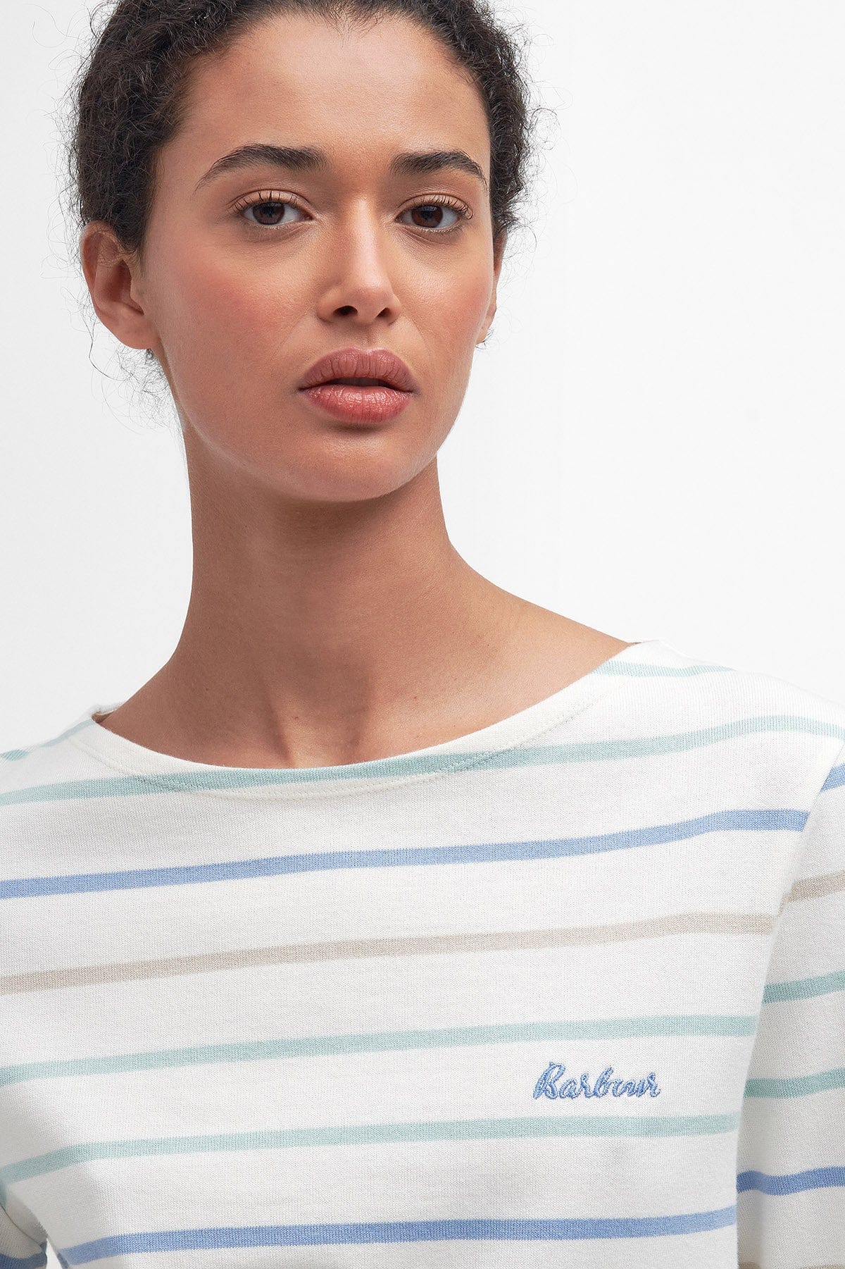 Barbour Hawkins Top - Cloud Stripe