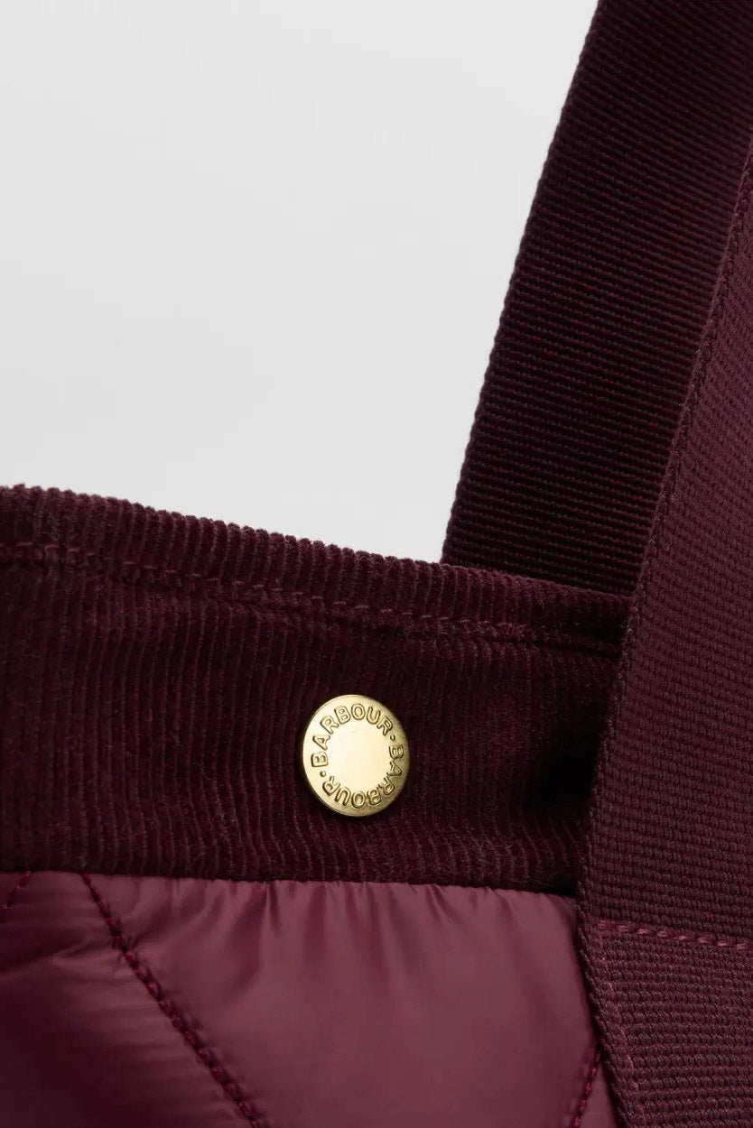 Barbour Healy Quilted Tote Bag - Merlot LBA0433_PU51_OS