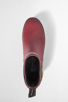 Barbour Hepburn Ankle Wellington Boot - Cranberry Red