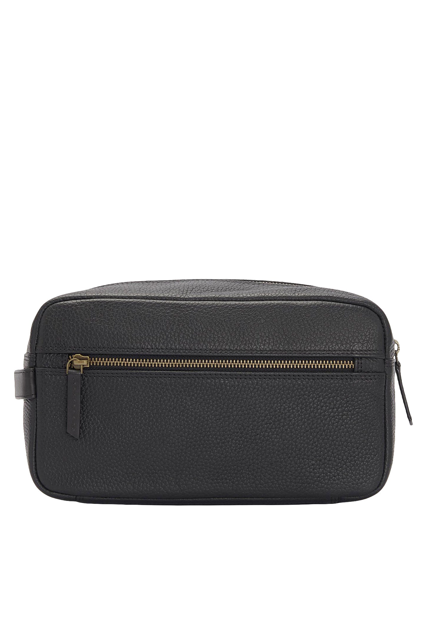 Barbour Highgate Leather Washbag - Black MAC0422_BK11_OS