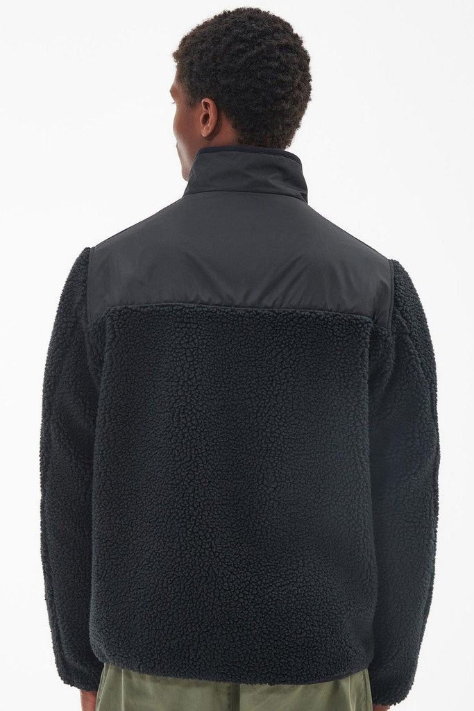 Barbour Hobson Fleece Jacket - Black