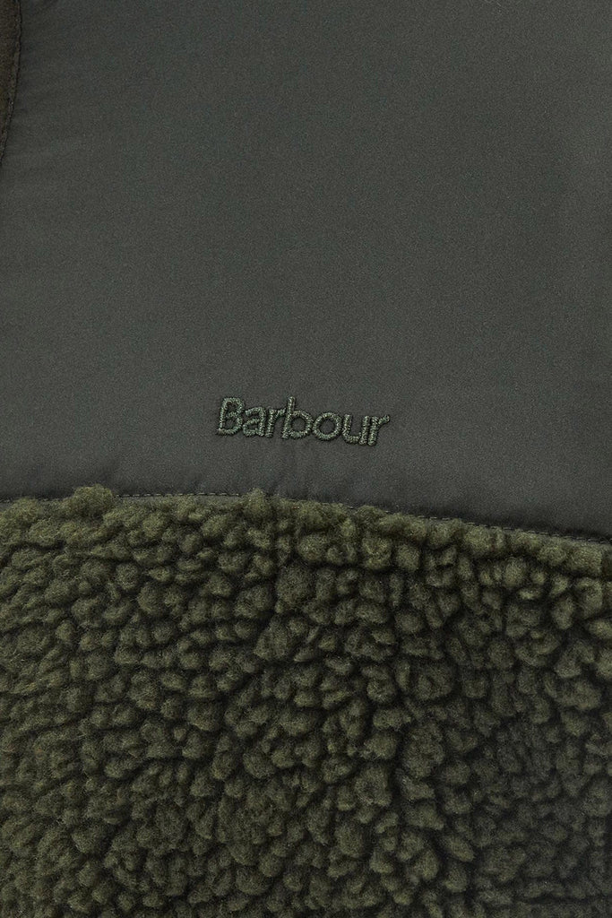 Barbour Hobson Fleece Jacket - Olive