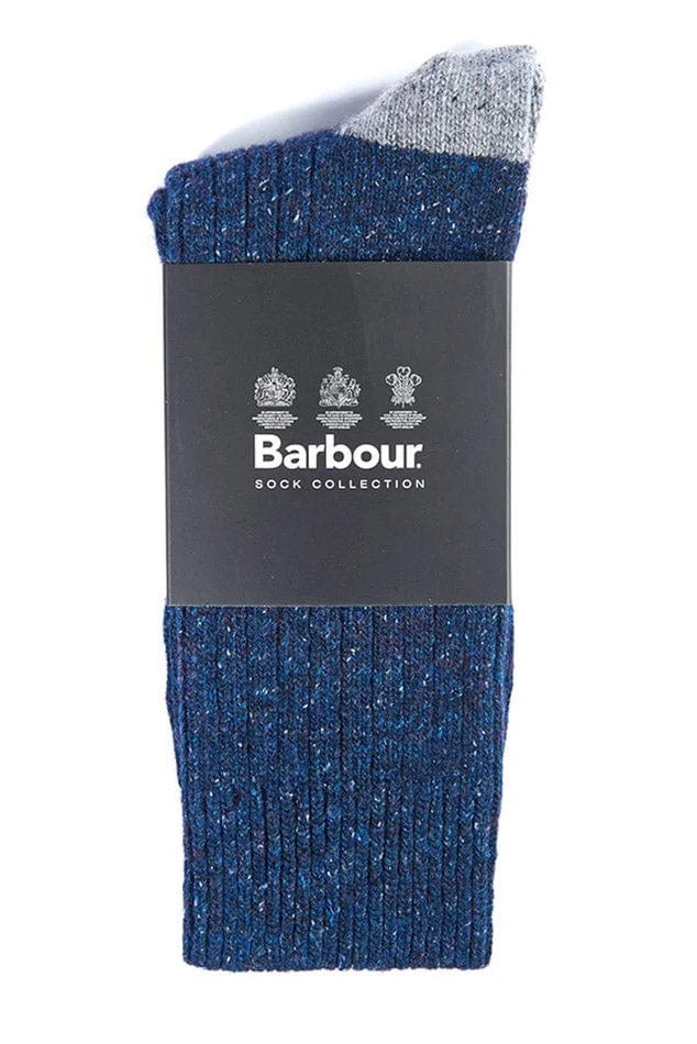 Barbour Houghton Sock - Navy/Grey