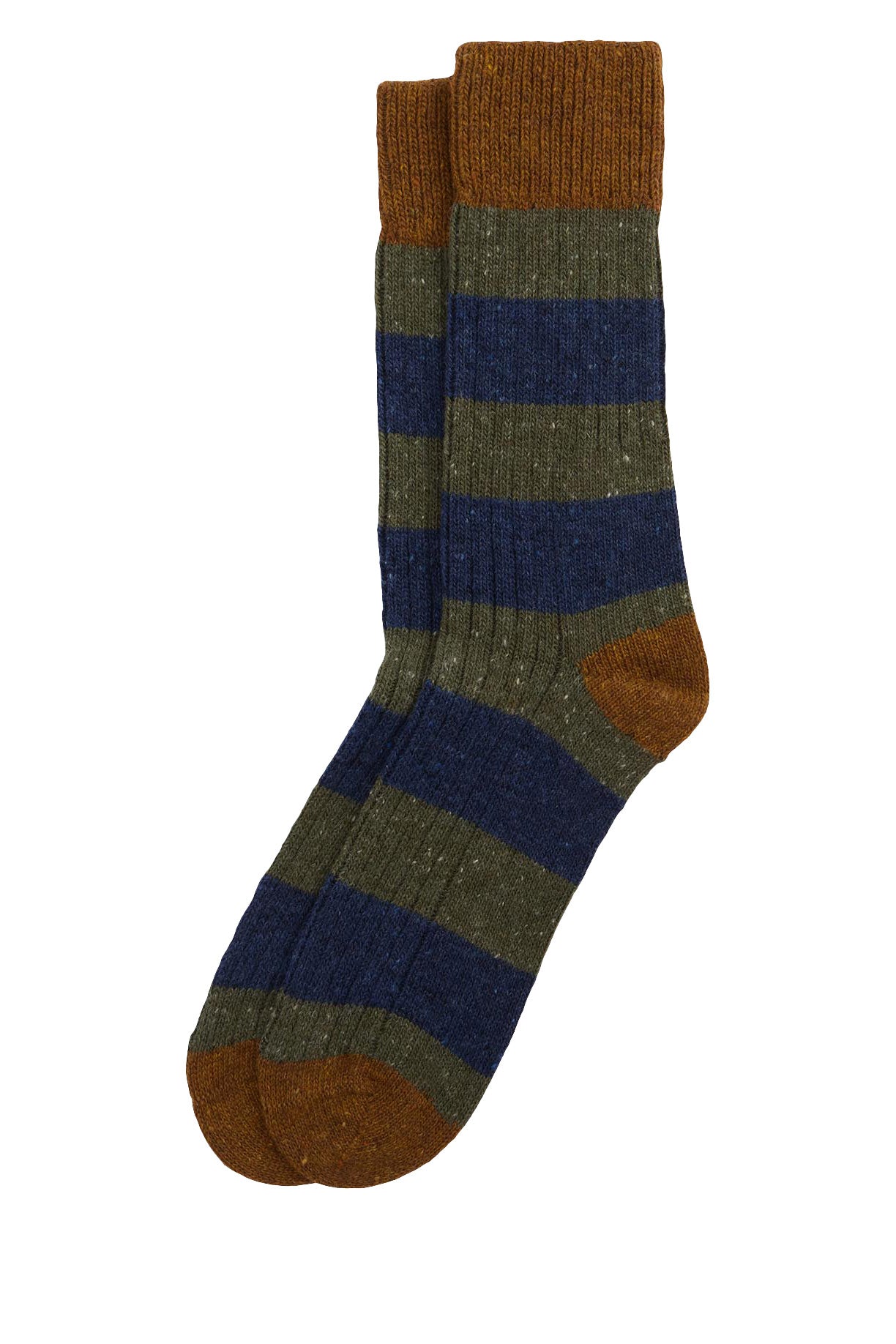 Barbour Houghton Stripe Socks - Thyme