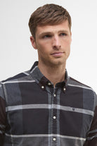 Barbour Iceloch Tailored Brushed Cotton Shirt - Midnight Oak Tartan