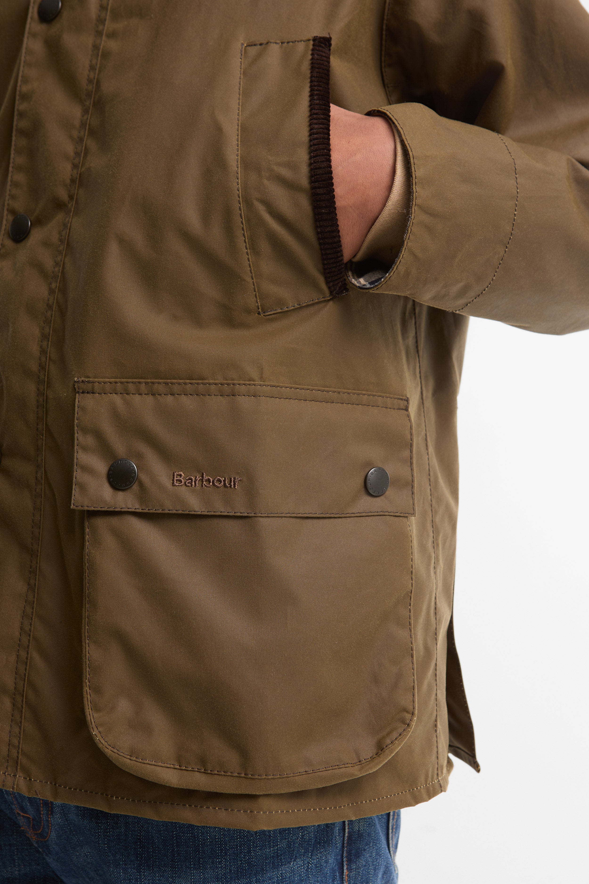 Barbour Icons Bedale Wax Jacket - Brown