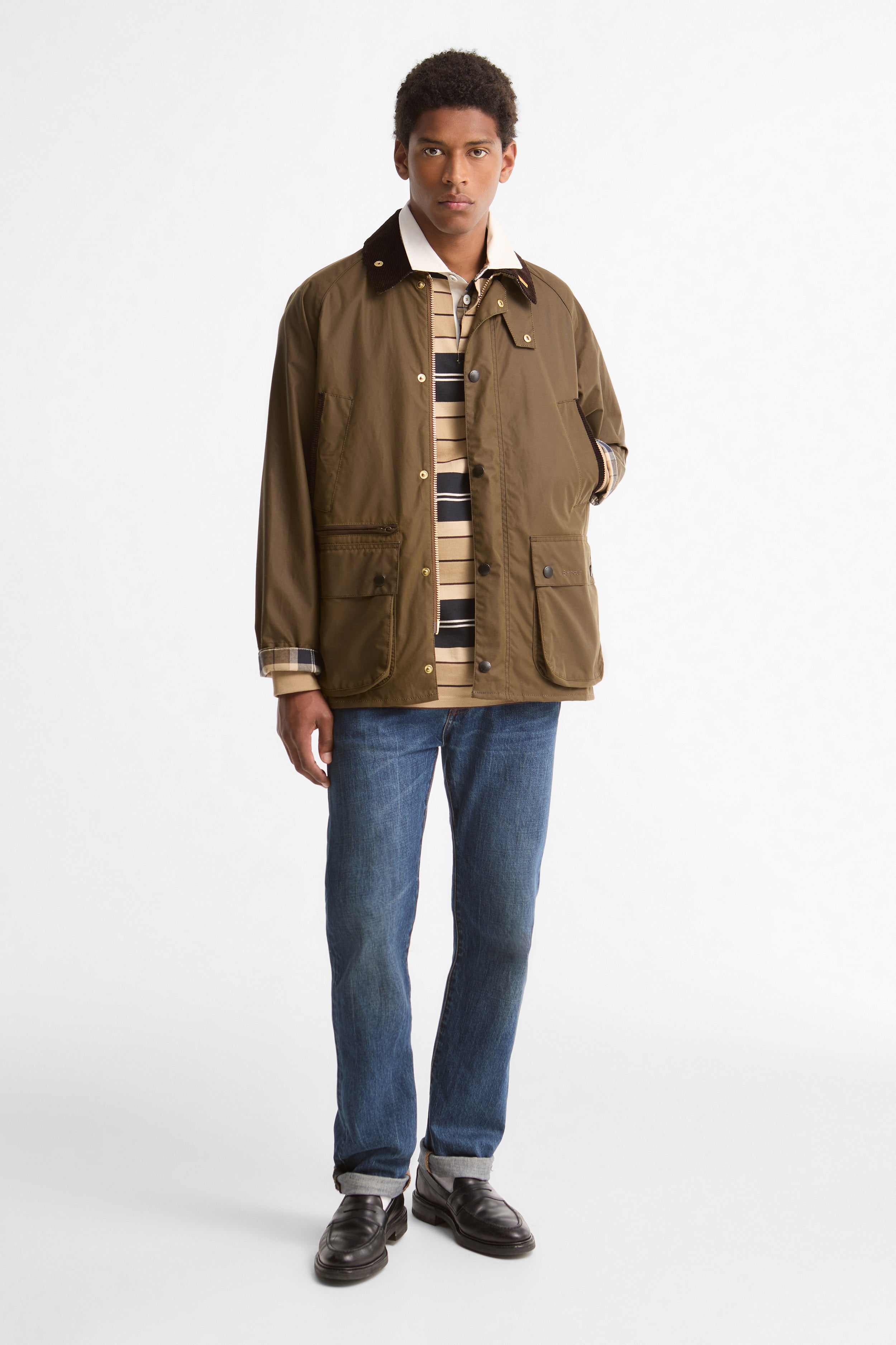 Barbour Icons Bedale Wax Jacket - Brown