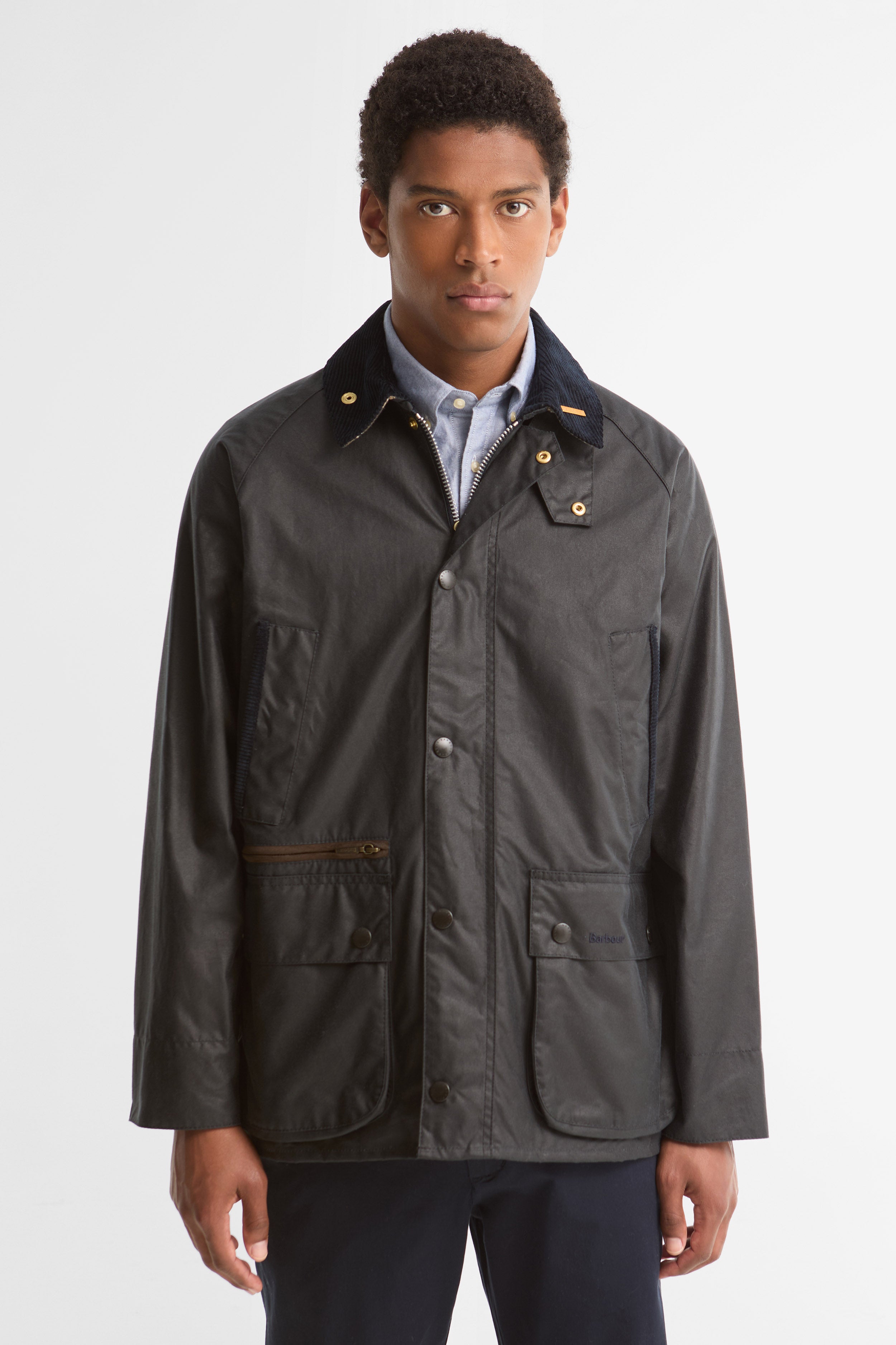 Barbour Icons Bedale Wax Jacket - Navy