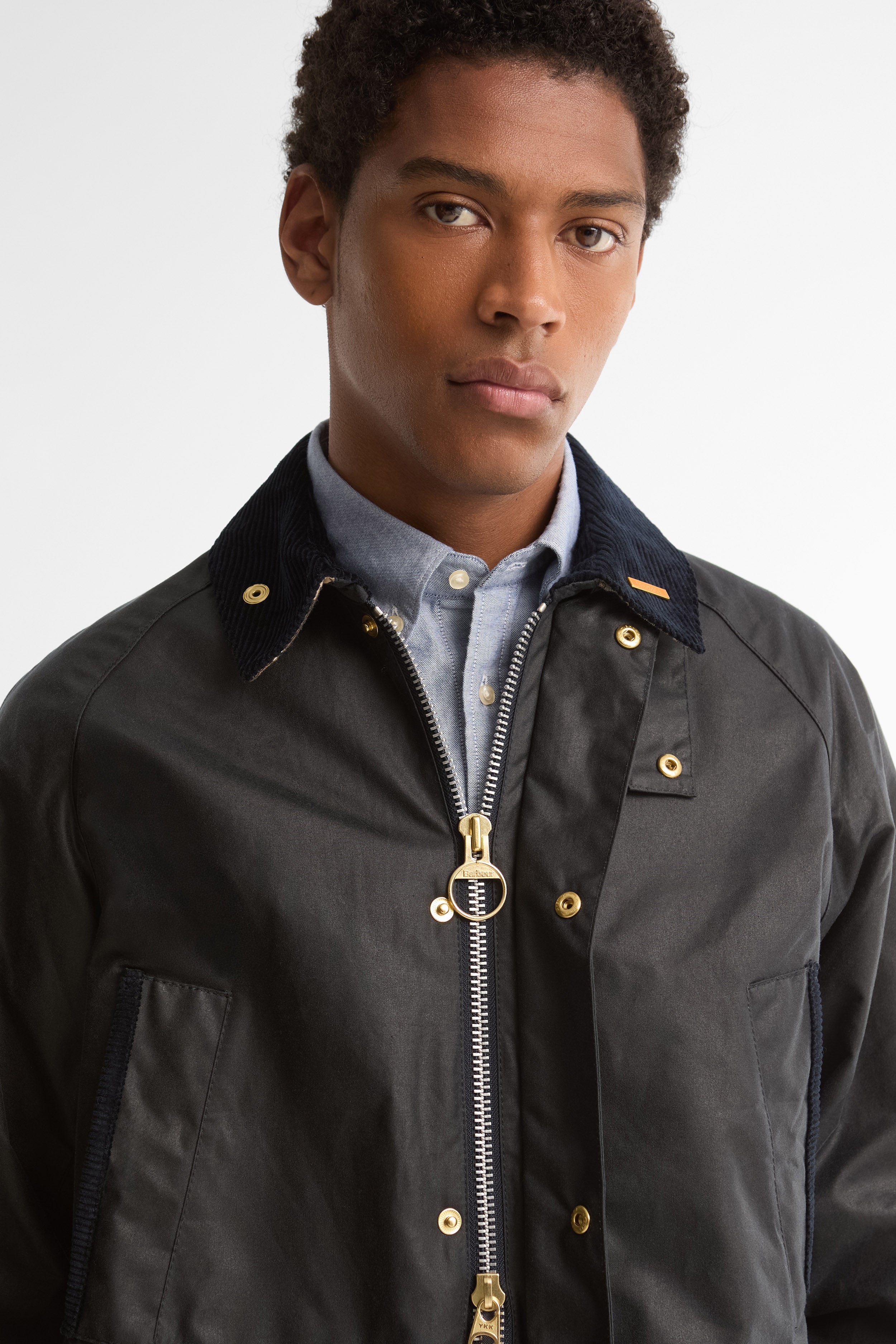 Barbour Icons Bedale Wax Jacket - Navy