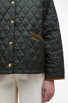 Barbour Icons Liddesdale Cropped Quilted Jacket - Sage/Ancient