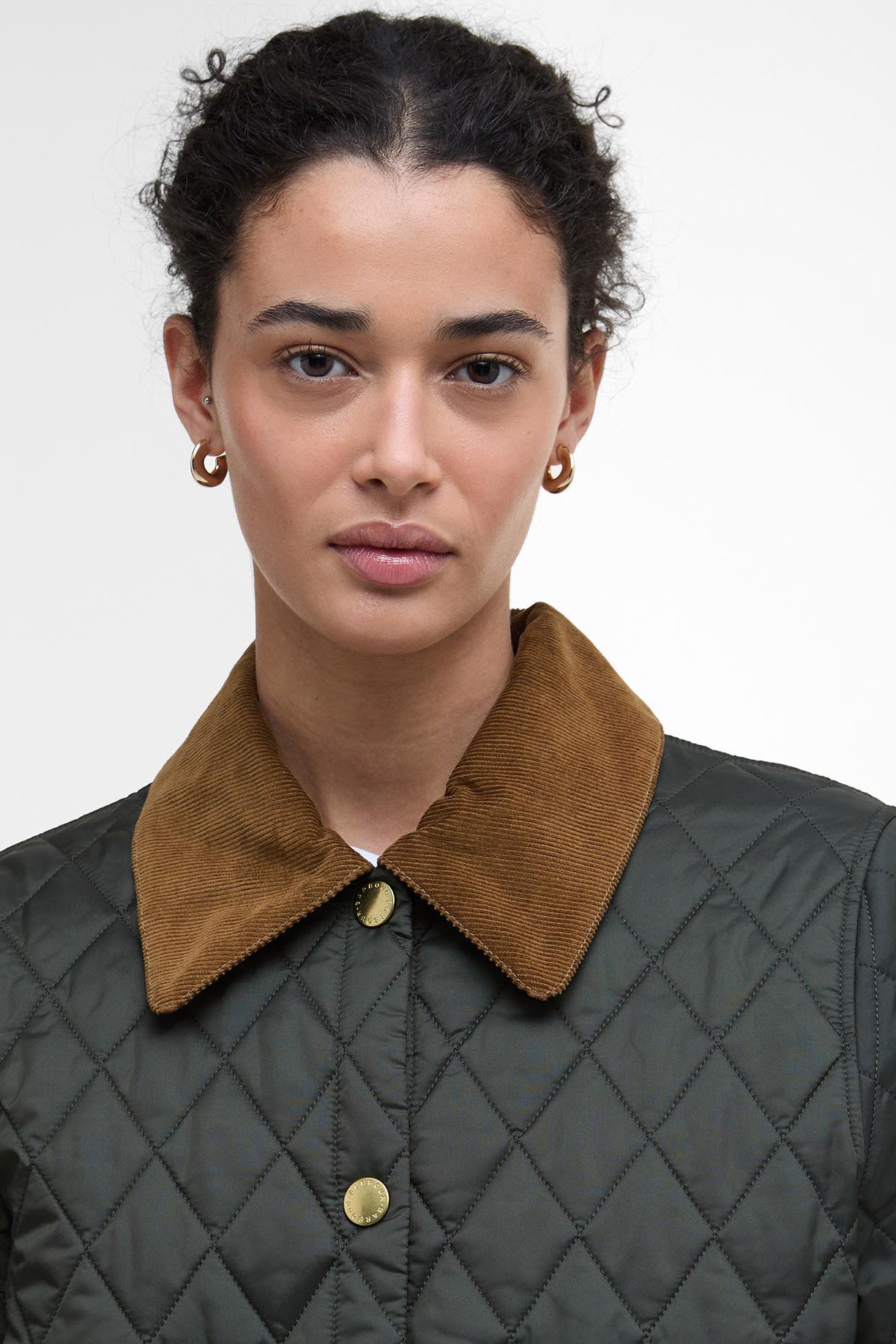 Barbour Icons Liddesdale Cropped Quilted Jacket - Sage/Ancient