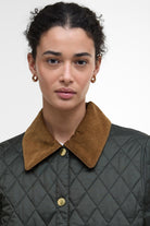 Barbour Icons Liddesdale Cropped Quilted Jacket - Sage/Ancient