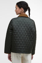 Barbour Icons Liddesdale Cropped Quilted Jacket - Sage/Ancient