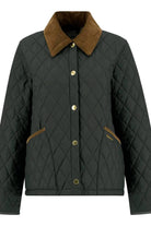 Barbour Icons Liddesdale Cropped Quilted Jacket - Sage/Ancient
