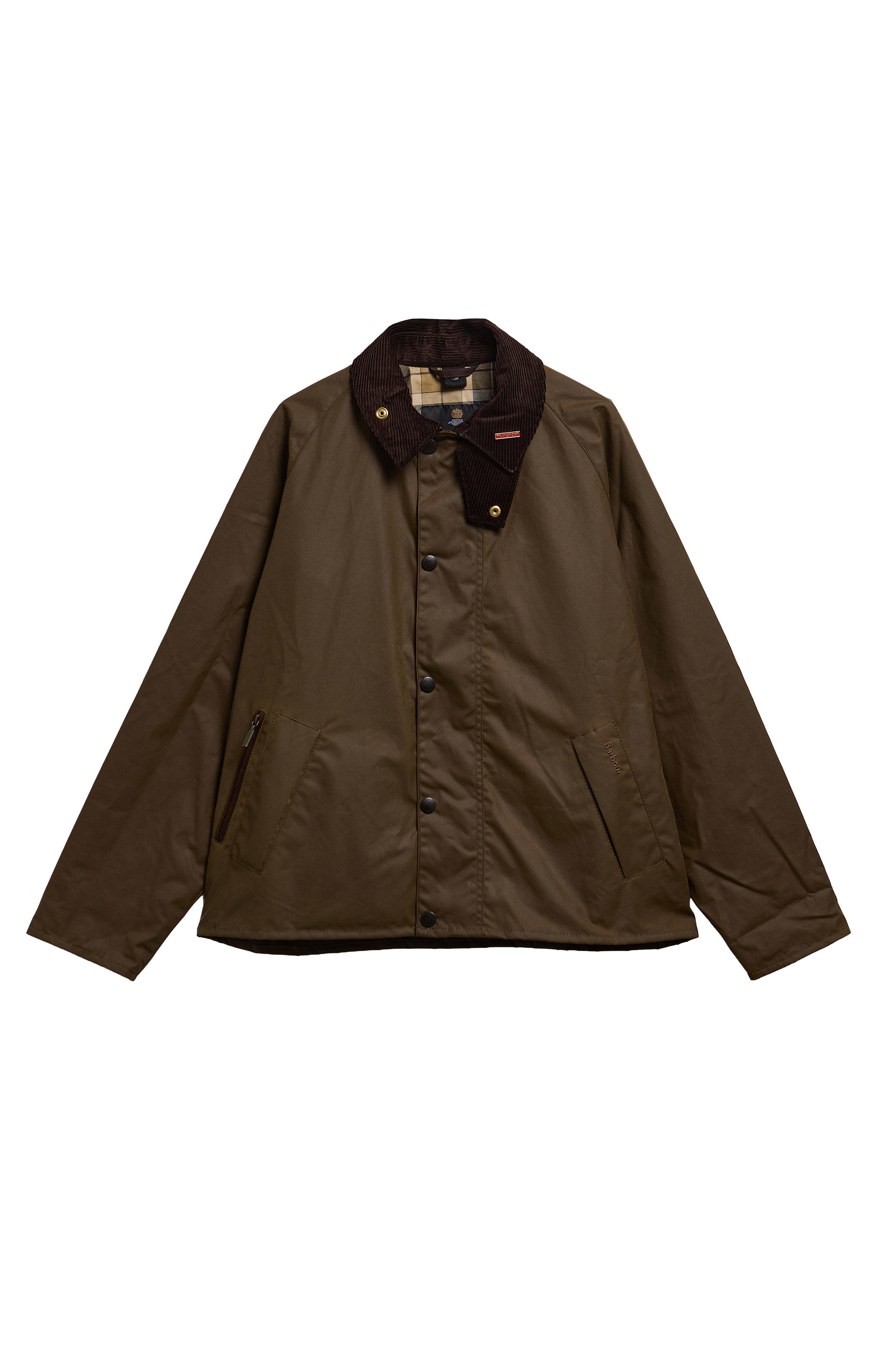 Barbour Icons Transport Wax Jacket - Brown