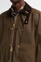 Barbour Icons Transport Wax Jacket - Brown