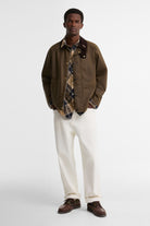Barbour Icons Transport Wax Jacket - Brown