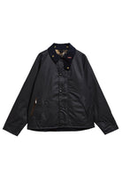 Barbour Icons Transport Wax Jacket - Navy
