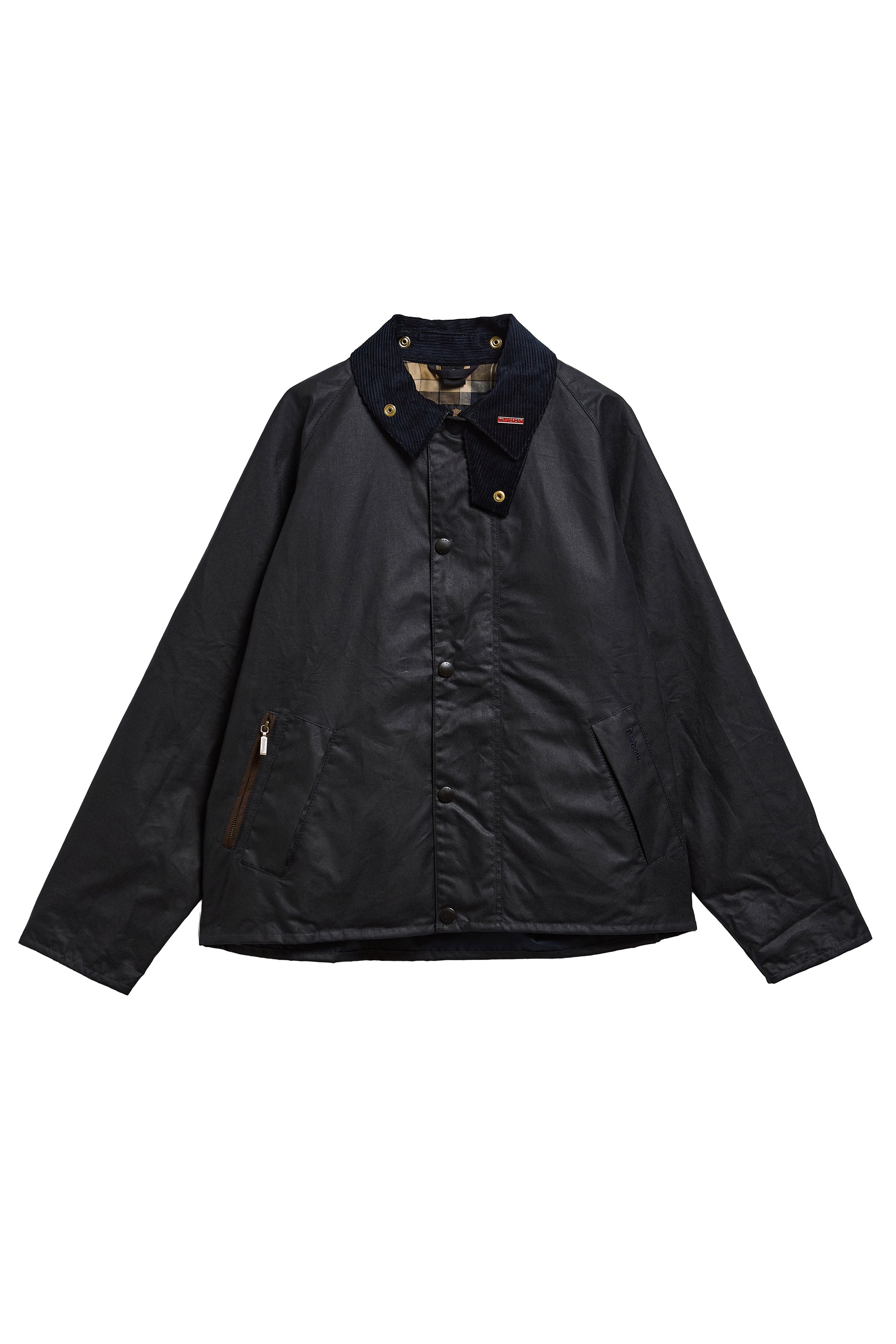 Barbour Icons Transport Wax Jacket - Navy