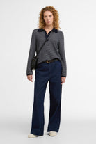 Barbour Inez Knit Jumper - Dark Navy Stripe