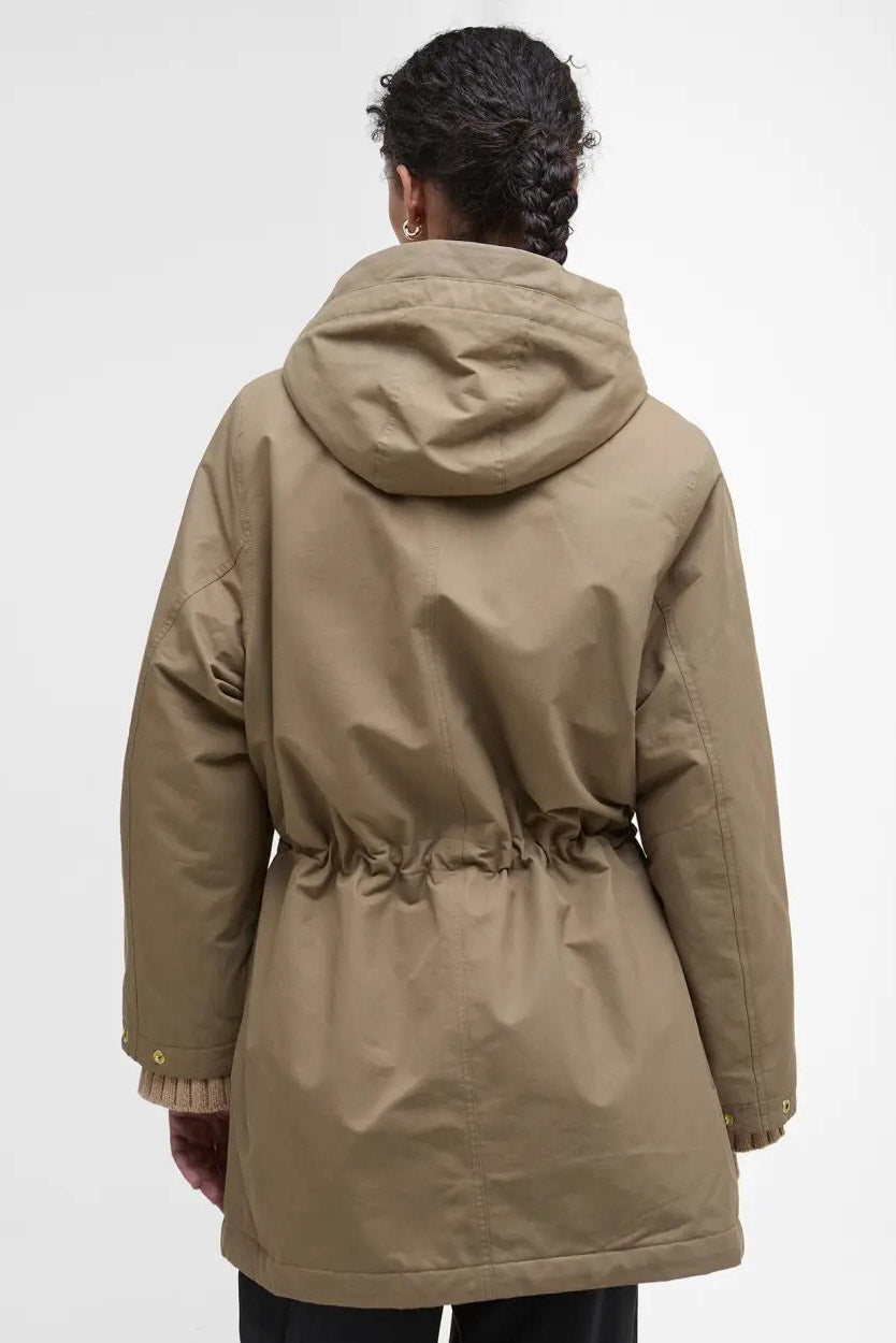 Barbour Inola Showerproof Jacket - Military Brown/Ancient