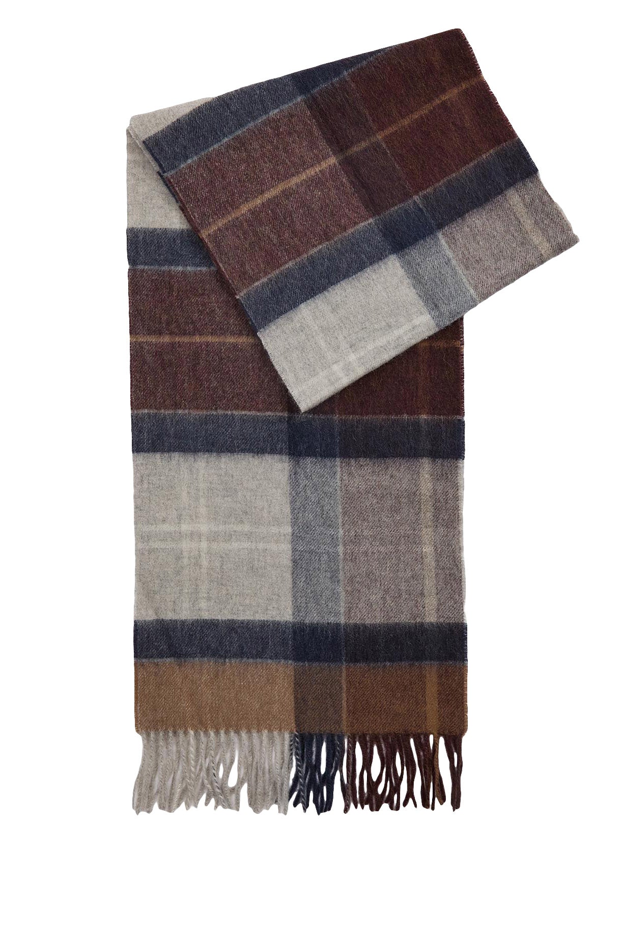 Barbour Inverness Tartan Scarf - Midnight Oak Tartan USC0322_TN38_OS