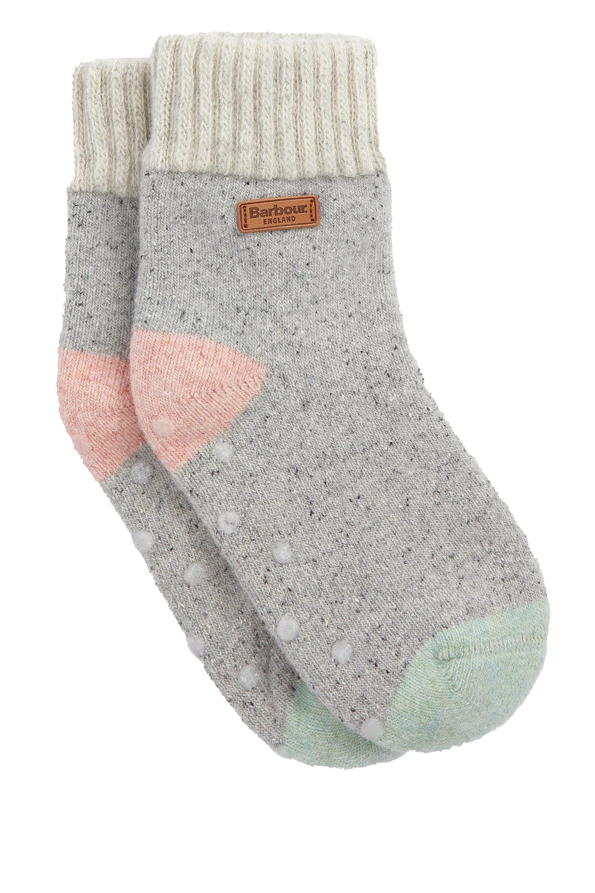 Barbour Isla Cabin Sock - Light Grey Mix