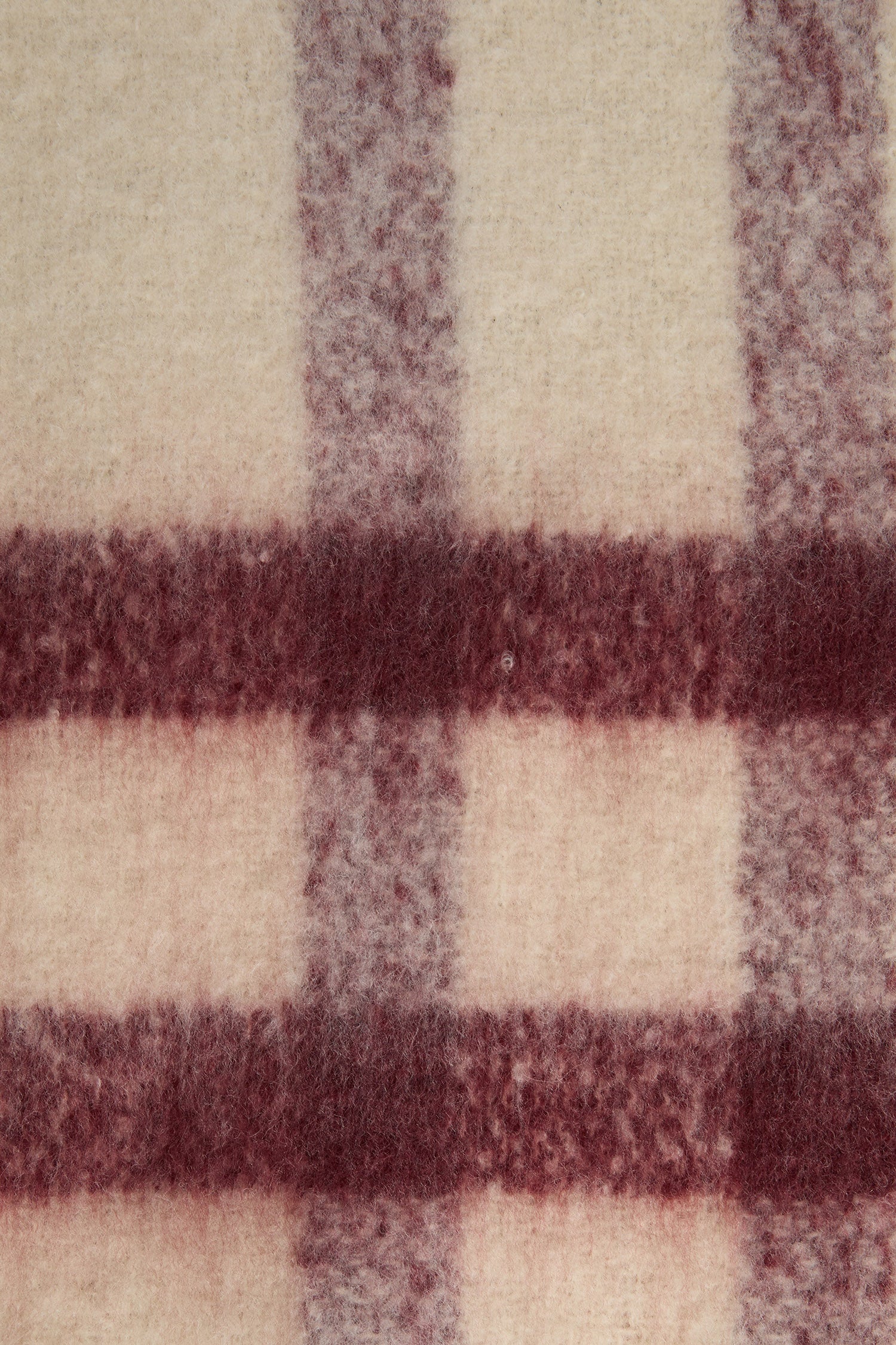 Barbour Isla Tartan Bobble Scarf - Ecru Muted Tartan LSC0293_TN30_OS