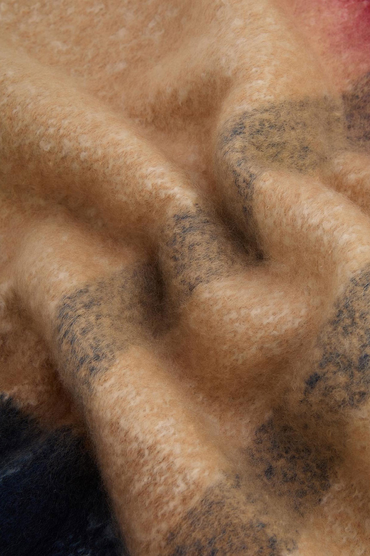 Barbour Isla Tartan Boucle Scarf - Hessian Tartan LSC0293_BR51_OS