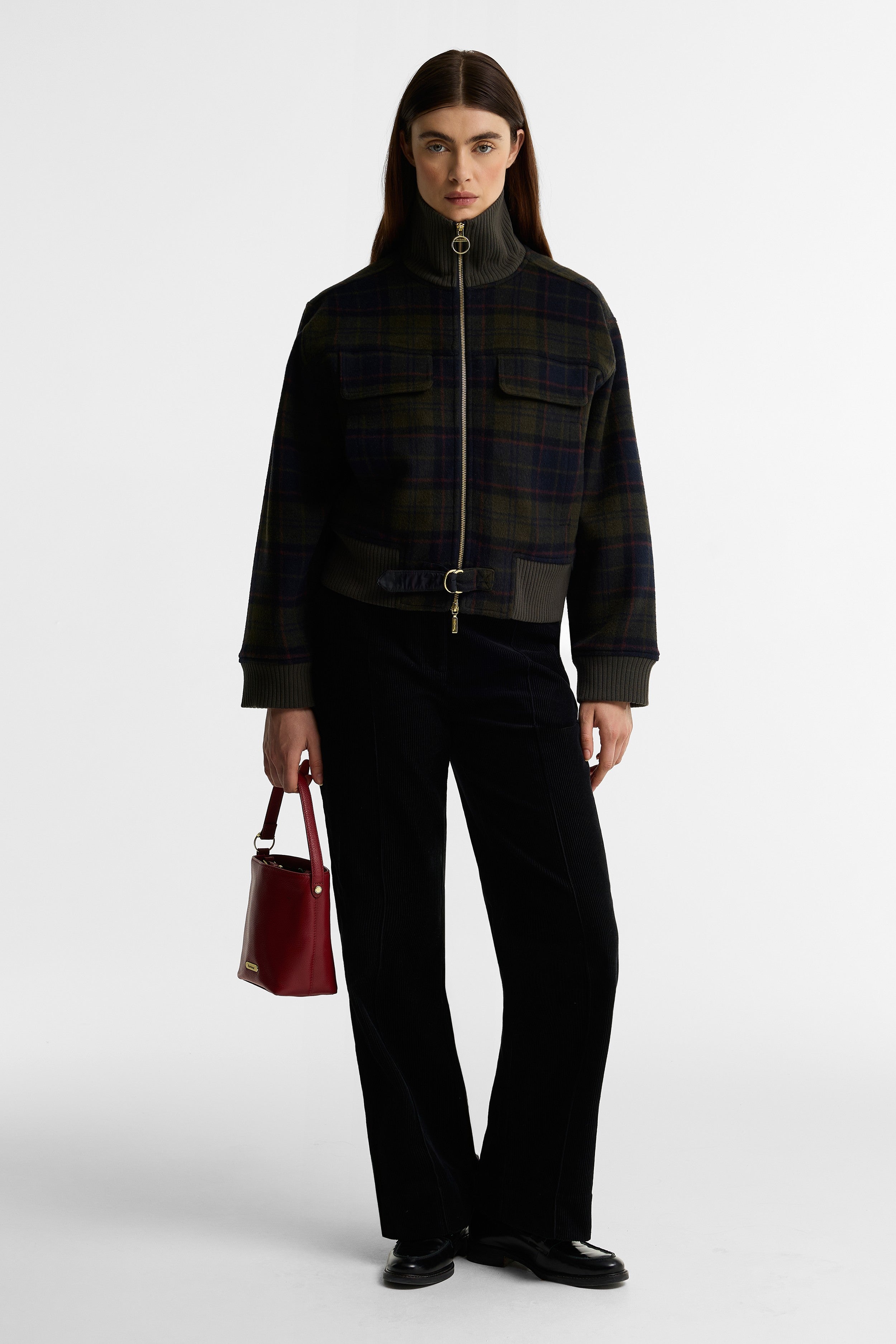 Barbour Ivybridge Tartan Jacket - Shadow Classic Tartan
