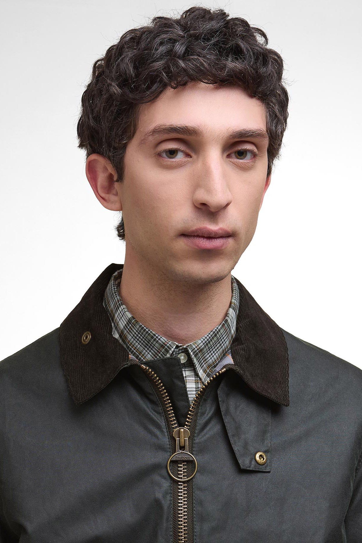 Barbour Jig Waxed Jacket - Sage