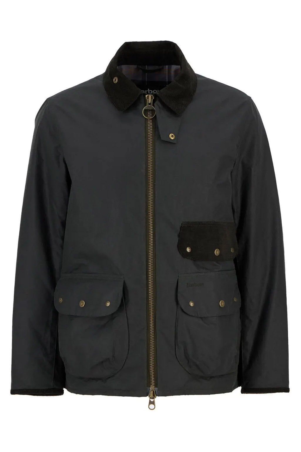Barbour Jig Waxed Jacket - Sage
